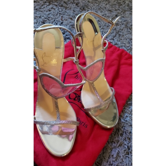 Christian Louboutin Shoes - Preowned Christian Louboutin heart sandals